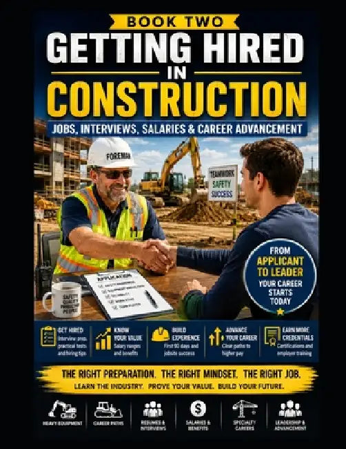 Construction Machinery & Career Training: A Two-Book Job Training Series by On-Demand Careers