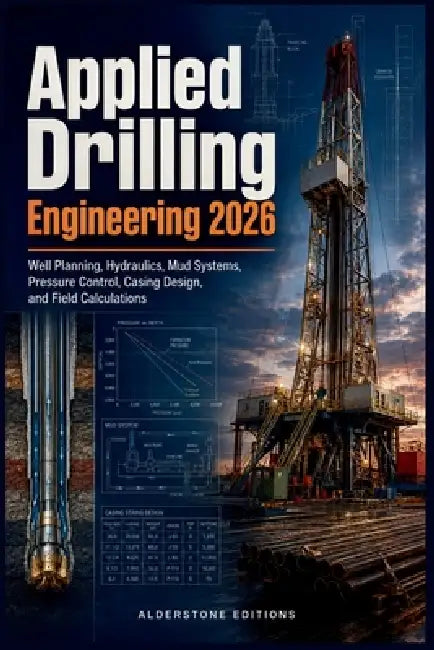 Applied Drilling Engineering 2026: Well Planning, Hydraulics, Mud Systems, Pressure Control, Casing Design, and Field Calculations by Alderstone Editions