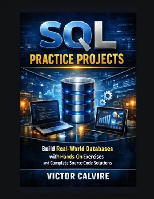SQL Practice Projects: Build Real-World Databases with Hands-On Exercises and Complete Source Code Solutions by Victor Calvire