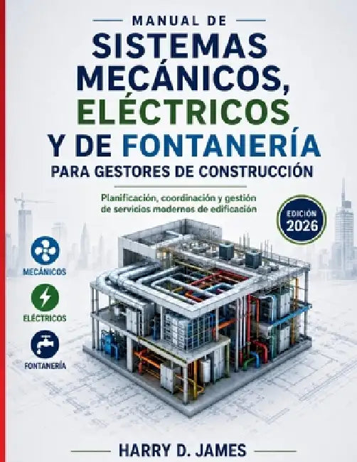 Manual de Sistemas Mecánicos, Eléctricos y de Fontanería para Gestores de Construcción: Planificación, coordinación y gestión de servicios modernos de by Harry D. James