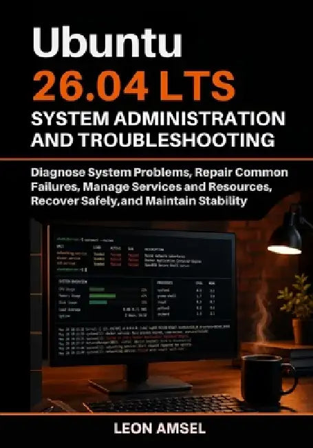 Ubuntu 26.04 LTS System Administration and Troubleshooting: Diagnose System Problems, Repair Common Failures, Manage Services and Resources, Recover S by Leon Amsel