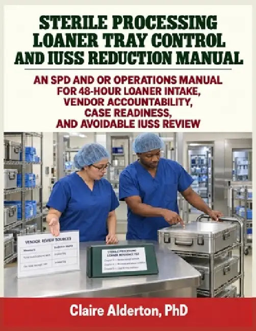 Sterile Processing Loaner Tray Control and IUSS Reduction Manual: An SPD and OR Operations Manual for 48-Hour Loaner Intake, Vendor Accountability, Ca by Claire Alderton