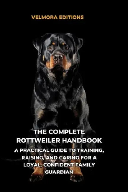 The Complete Rottweiler Handbook: A Practical Guide to Training, Raising, and Caring for a Loyal, Confident Family Guardian by Tony Pool, Velmora Editions