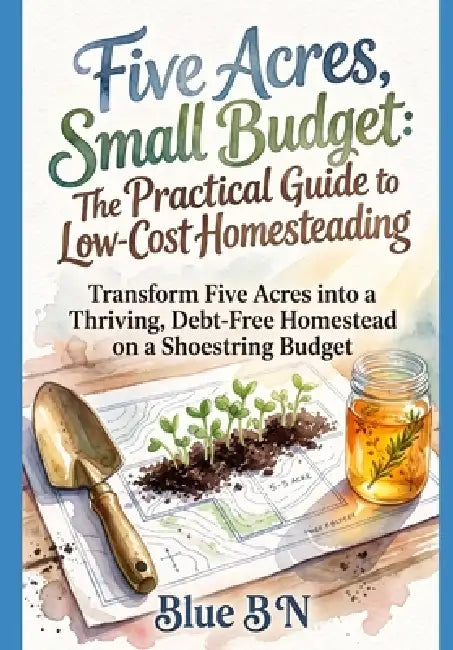 Five Acres, Small Budget: The Practical Guide to Low-Cost Homesteading: Transform Five Acres into a Thriving, Debt-Free Homestead on a Shoestring Budg by Blue B. N.