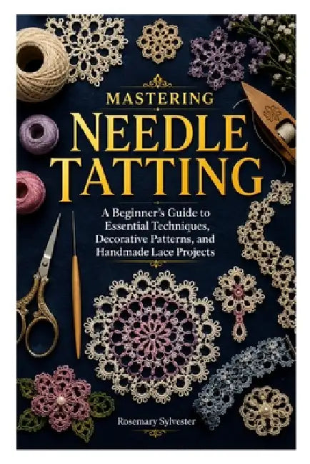 Mastering Needle Tatting: A Beginner's Guide to Essential Techniques, Decorative Patterns, and Handmade Lace Projects by Rosemary Sylvester