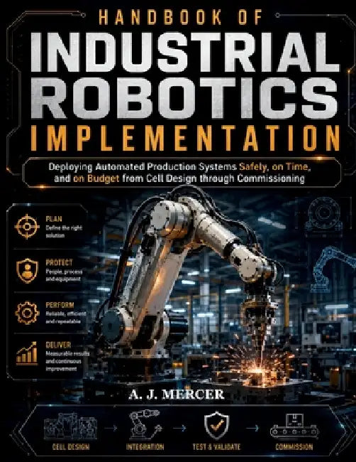 Handbook of Industrial Robotics Implementation: Deploying Automated Production Systems Safely, on Time, and on Budget from Cell Design through Commiss by A. J. Mercer