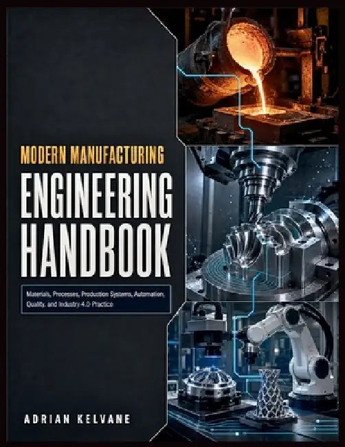 Modern Manufacturing Engineering Handbook: Materials, Processes, Production Systems, Automation, Quality, and Industry 4.0 Practice by Adrian Kelvane