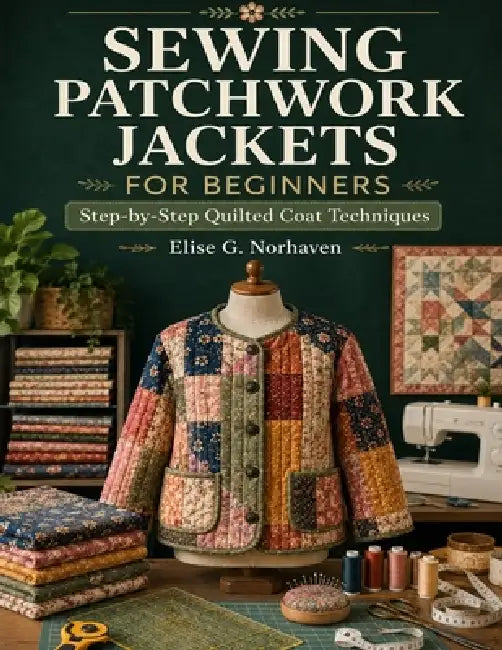 Sewing Patchwork Jackets For Beginners: Step-by-Step Quilted Coat Techniques by Elise G. Norhaven