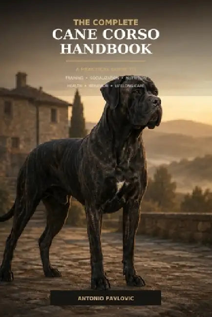 The Complete Cane Corso Handbook: The Essential Guide to Training, Nutrition, Health, Behavior, Exercise, Socialization, and Lifelong Care for a Stron by Antonio Pavlovic