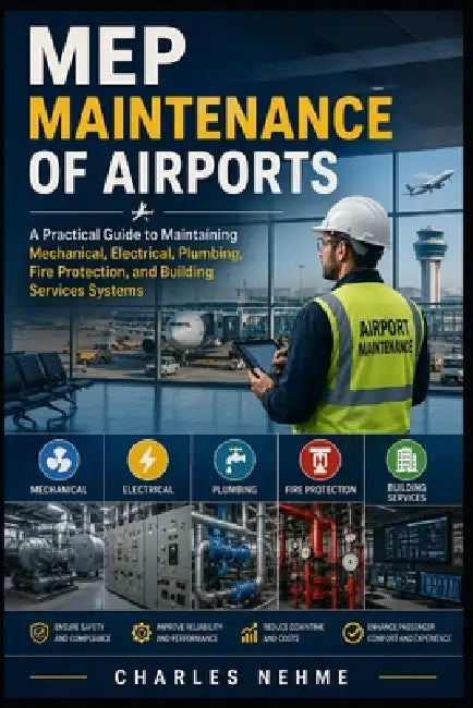 MEP Maintenance of Airports: A Practical Guide to Maintaining Mechanical, Electrical, Plumbing, Fire Protection, and Building Services Systems by Charles Nehme