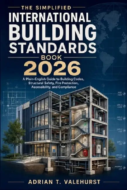 The Simplified International Building Standards Book 2026: A Plain-English Guide to Building Codes, Structural Safety, Fire Protection, Accessibility, by Adrian T Valehurst