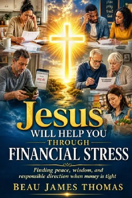 Jesus Will Help You Through Financial Stress: 20 Christian Stories About Finding Peace, Wisdom, and Responsible Direction When Money Is Tight by Beau James Thomas