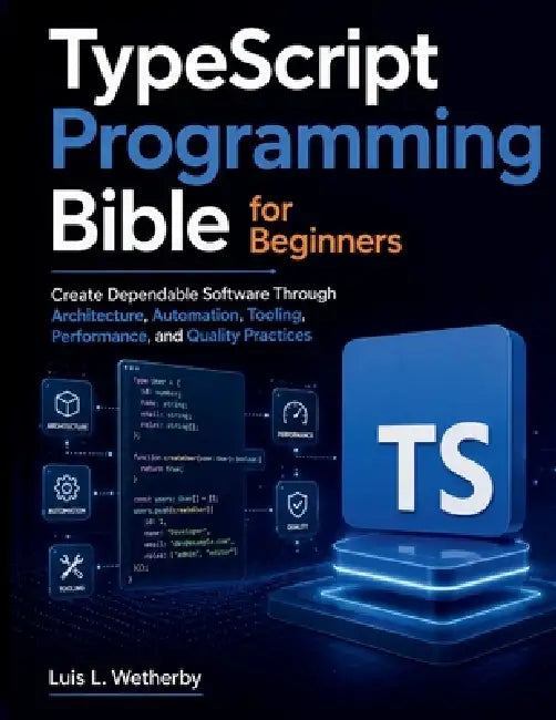 TypeScript Programming Bible for Beginners: Create Dependable Software Through Architecture, Automation, Tooling, Performance, and Quality Practices by Luis L. Wetherby
