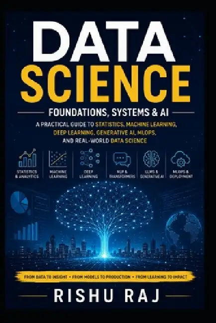Data Science: Foundations, Systems & AI: A Practical Guide to Statistics, Machine Learning, Deep Learning, Generative AI, MLOps, and Real-World Data S by Rishu Raj