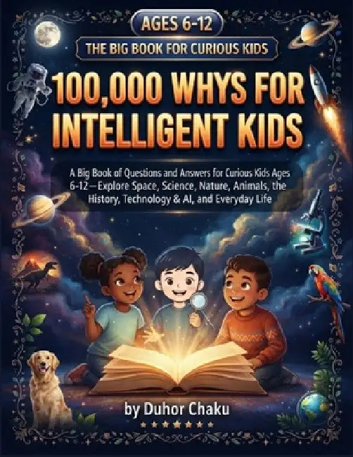 100,000 whys for Intelligent kids: A Big Book of Questions and Answers for Curious Kids Ages 6-12 - Explore Space, Science, Nature, Animals, the Human by Duhor Chaku