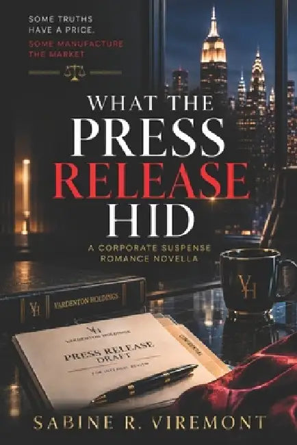 What the Press Release Hid: A Corporate Suspense Romance Novella by Sabine R. Viremont