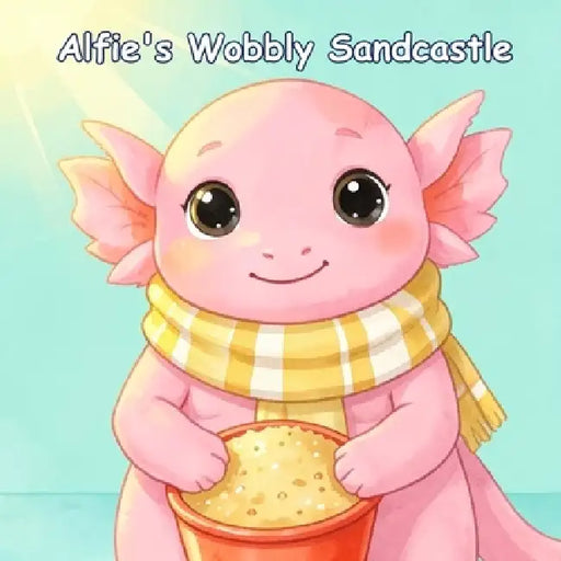 Alfies Wobbly Sandcastle by Fayas Ma