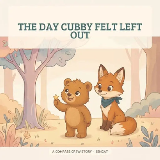 The Day Cubby Felt Left Out by Zencat Color