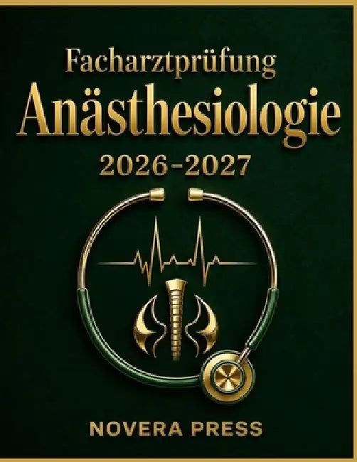 Facharztprüfung Anästhesiologie 2026-2027 by Novera Press