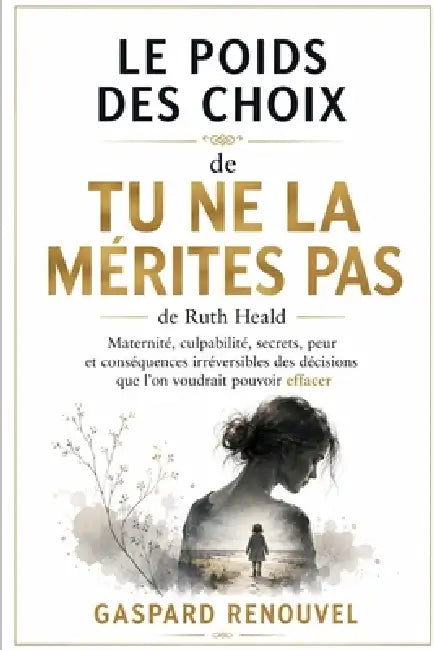 Le Poids Des Choix De Tu Ne La Mérites Pas De Ruth Heald: Maternité, culpabilité, secrets, peur et conséquences irréversibles des décisions que l'on v by Gaspard Renouvel