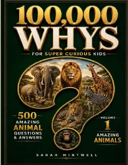 100,000 Whys for Super Curious Kids: Volume 1: Amazing Animals by Sarah Mintwell