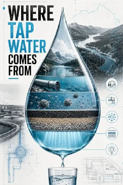 Where Tap Water Comes From: Watersheds, treatment, pipes, testing, and household filters by Vo Hai