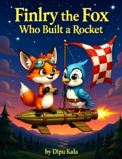 Finley The Fox Who Built A Rocket by Dipu Kala