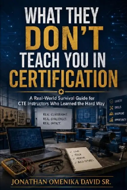 What They Don't Teach You in Certification: A Real-World Survival Guide for CTE Instructors Who Learned the Hard Way by Sr. David Jonathan Omenika