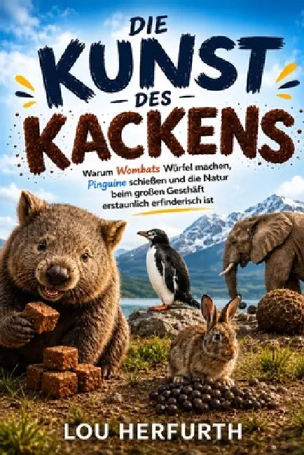Über die Kunst des Kackens: Warum Wombats Würfel machen, Pinguine schießen und die Natur beim großen Geschäft erstaunlich erfinderisch ist by Lou Herfurth