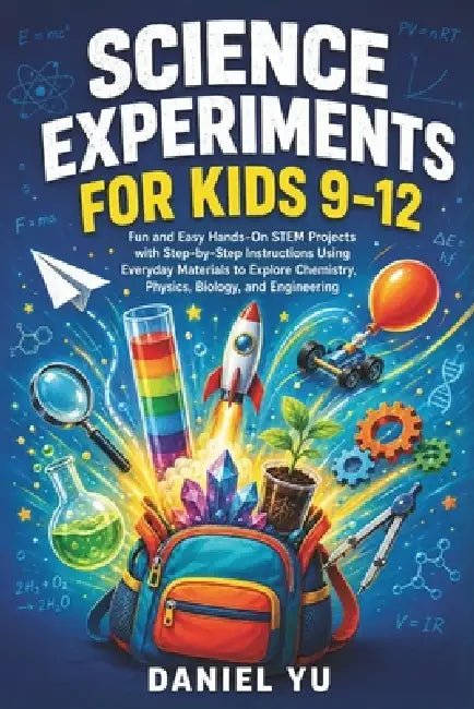 Science Experiments for Kids 9-12: Fun and Easy Hands-On STEM Projects with Step-by-Step Instructions Using Everyday Materials to Explore Chemistry, P by Daniel Yu