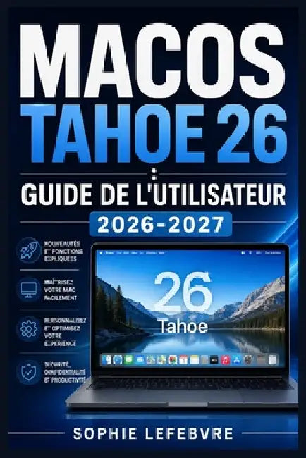 macOS Tahoe 26: Guide de l'Utilisateur 2026-2027: Maîtrisez toutes les fonctionnalités de votre Mac - des bases essentielles aux astuces avancées pour by Sophie Lefebvre