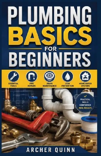 Plumbing Basics for Beginners: A Step-by-Step Guide to Essential Tools, Pipe Repairs, Drain Maintenance, Leak Prevention, and Home Water Systems by Archer Quinn