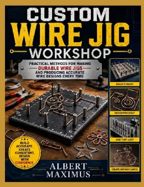 Custom Wire Jig Workshop: Practical Methods for Making Durable Wire Jigs and Producing Accurate Wire Designs Every Time by Albert Maximus