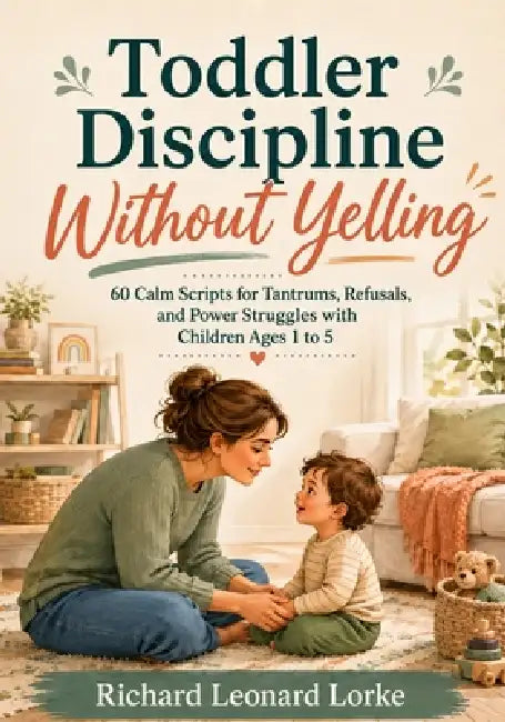 Toddler Discipline Without Yelling: 60 Calm Scripts for Tantrums, Refusals, and Power Struggles with Children Ages 1 to 5 by Richard Leonard Lorke