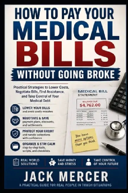 How to Pay Your Medical Bills Without Going Broke: Negotiate Bills, Find Assistance, Avoid Collections, and Protect Your Finances by Jack Mercer
