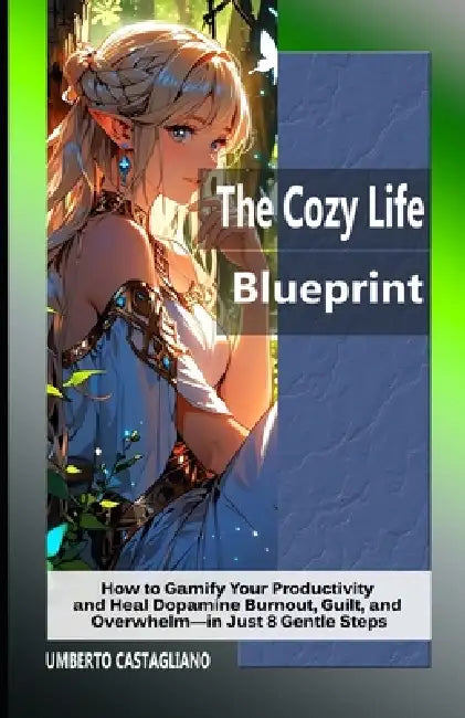 The Cozy Life Blueprint: How to Gamify Your Productivity and Heal Dopamine Burnout, Guilt, and Overwhelm-in Just 8 Gentle Steps by Umberto Castagliano