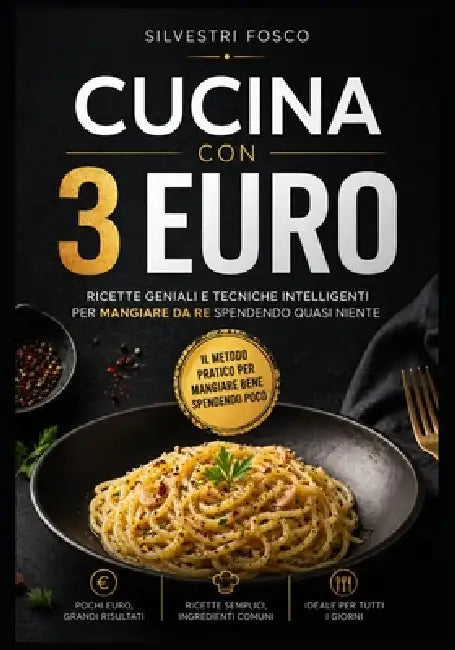 Cucina con 3 Euro: Ricette geniali e tecniche intelligenti per mangiare da re spendendo quasi niente by Fosco Silvestri