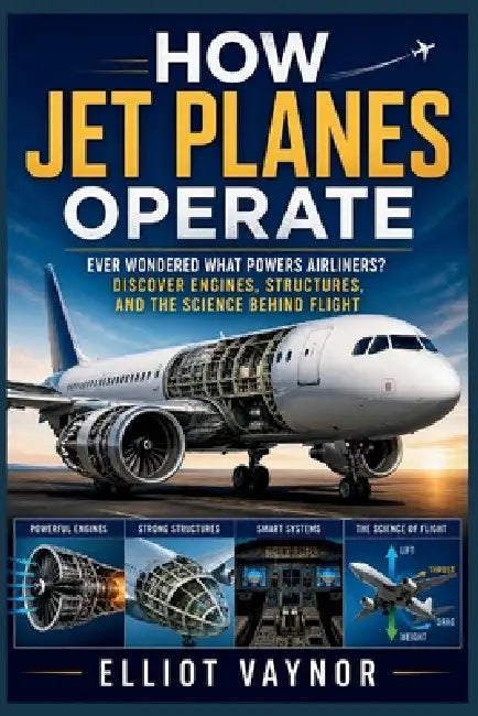 How Jet Planes Operate: Ever Wondered What Powers Airliners? Discover Engines, Structures, and the Science Behind Flight by Elliot Vaynor