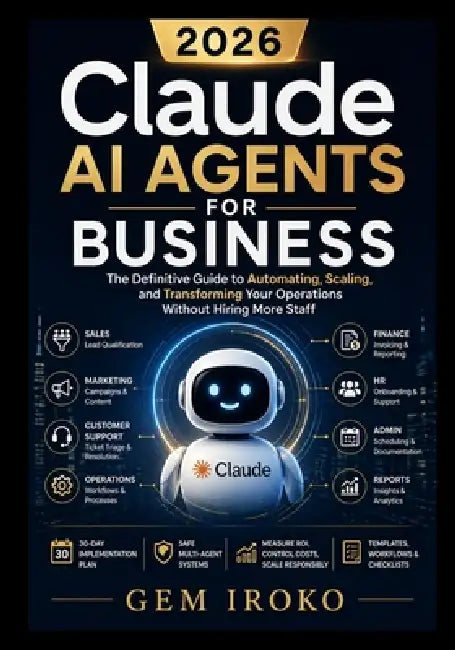 Claude AI Agents for Business: The Definitive Guide to Automating, Scaling, and Transforming Your Operations Without Hiring More Staff by Gem Iroko
