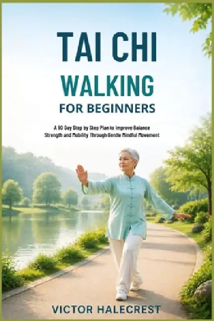 Tai CHI Walking for Beginners: A 90 Day Step by Step Plan to Improve Balance Strength and Mobility Through Gentle Mindful Movement by Victor Halecrest