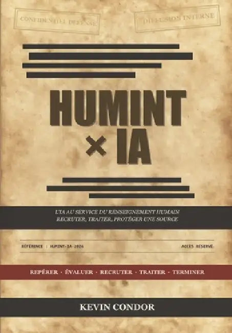 HUMINT - L'IA au service du renseignement humain: Recruter, traiter, protéger une source à l'ère des machines by Kevin Condor