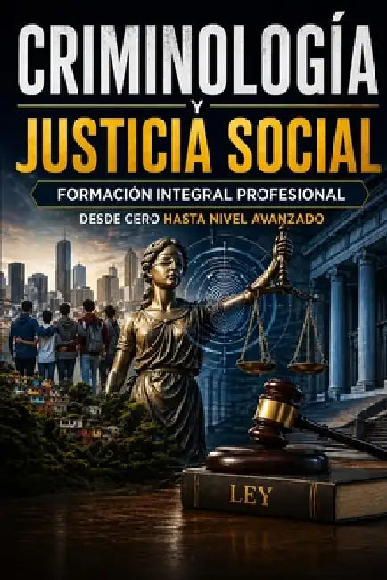 CRIMINOLOGÍA Y JUSTICIA SOCIAL Formación Integral Profesional desde Cero hasta Nivel Avanzado by Jean Angulo