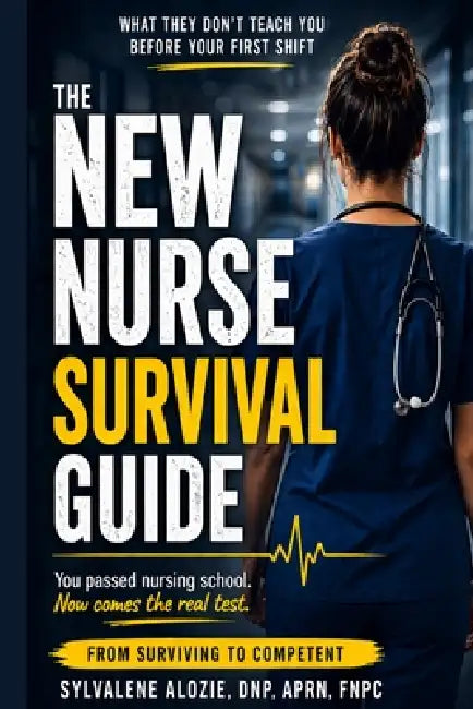 The New Nurse Survival Guide: What They Don't Teach You Before Your First Shift-Charting, Communication, Mistakes, and How to Protect Your License by Sylvalene Alozie