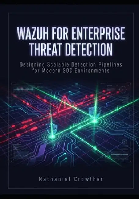 Wazuh for Enterprise Threat Detection: Designing Scalable Detection Pipelines for Modern SOC Environments by Nathaniel Crowther