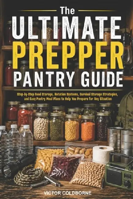 The Ultimate Prepper Pantry Guide: Step-by-Step Food Storage, Rotation Systems, Survival Storage Strategies, and Easy Pantry Meal Plans to Help You Pr by Victor Coldborne
