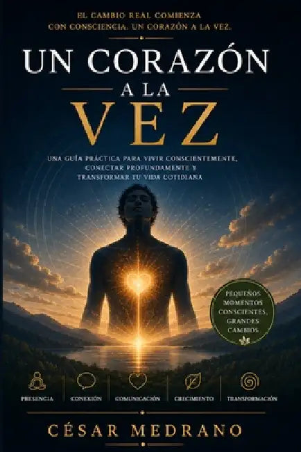 Un Corazón a la vez: Una guía práctica sobre presencia, comunicación y vida consciente by César Medrano