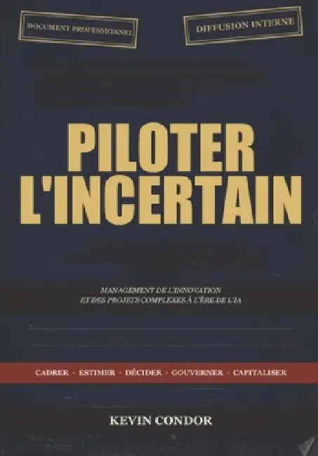 Piloter l'incertain: Management de l'innovation et des projets complexes à l'ère de l'IA by Kevin Condor