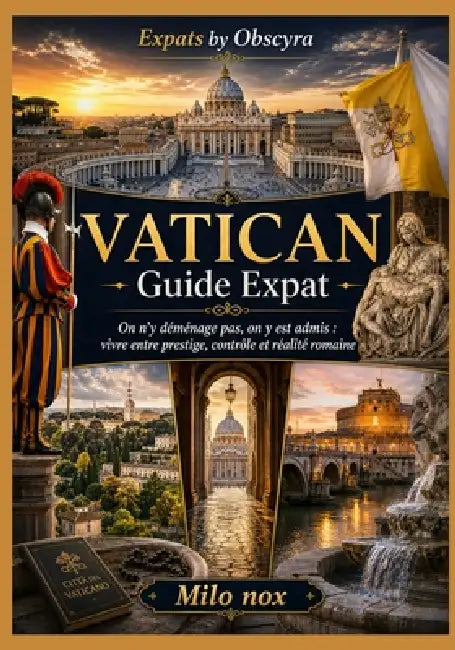 VATICAN Guide Expat: On n'y déménage pas, on y est admis: vivre entre prestige, contrôle et réalité romaine by Milo Nox
