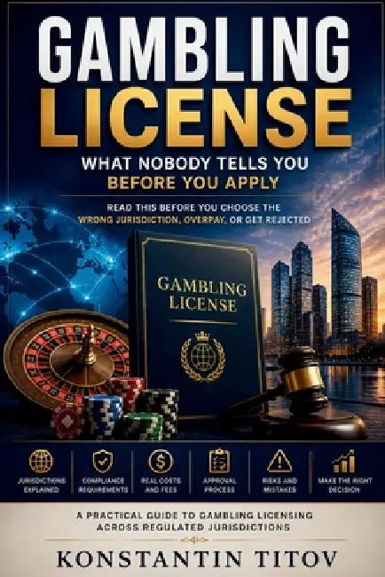 Gambling License: What Nobody Tells You Before You Apply: Read This Before You Choose the Wrong Jurisdiction, Overpay, or Get Rejected by Konstantin Titov