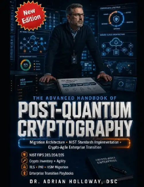 The Advanced Handbook of Post-Quantum Cryptography: Migration Architecture, NIST Standards Implementation, and Crypto-Agile Enterprise Transition by Adrian Holloway
